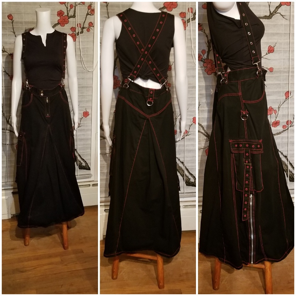 Tripp Nyc long goth skirt